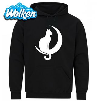 Mikina Kočičí Půlměsíc Cat Moon.jpg