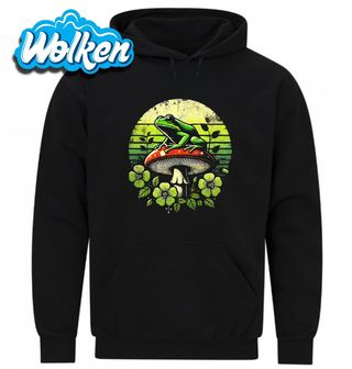 Mikina Žába na Muchomůrce Frog Mushroom.jpg