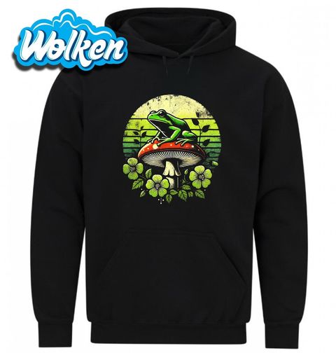 Obrázek produktu Pánská mikina Žába na Muchomůrce Frog Mushroom