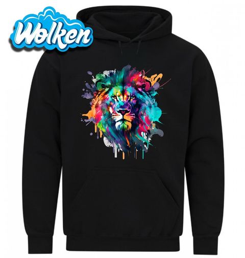 Obrázek produktu Pánská mikina Neonový Lev Neon Lion