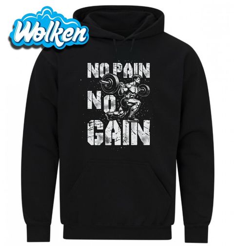Obrázek produktu Pánská mikina Bodybuilder No Pain No Gain