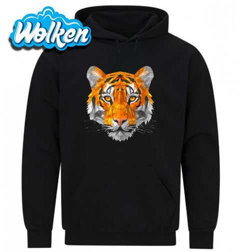 Obrázek produktu Pánská mikina Pohled Tygra Polygon Tiger