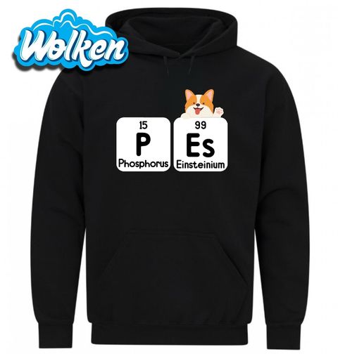 Obrázek produktu Pánská mikina Chemické prvky Pes