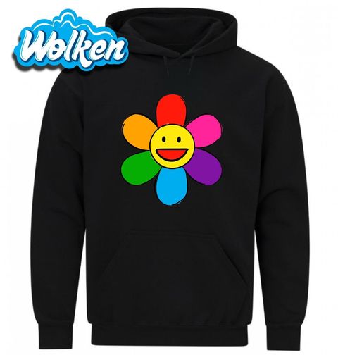 Obrázek produktu Pánská mikina Duhová Květina Emoji