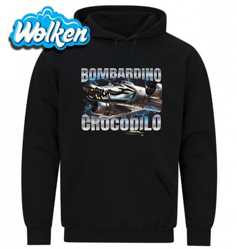 Obrázek produktu Pánská mikina Italský Brainrot Bombardino Crocodilo