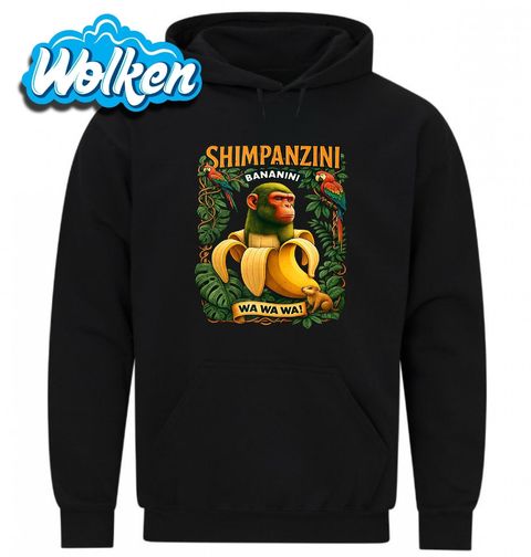 Obrázek produktu Pánská mikina Shimpanzini Bananini Wa Wa Wa!