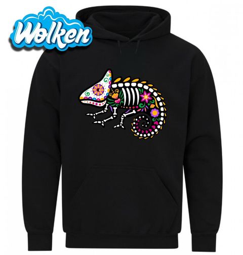 Obrázek produktu Pánská mikina Mexická Kostra Chameleona