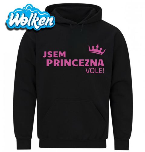 Obrázek produktu Pánská mikina Jsem Princezna Vole!