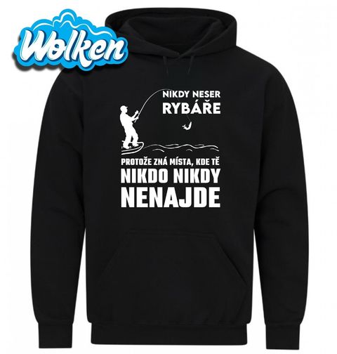 Obrázek produktu Pánská mikina Nikdy neser rybáře
