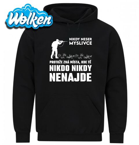 Obrázek produktu Pánská mikina Nikdy neser myslivce