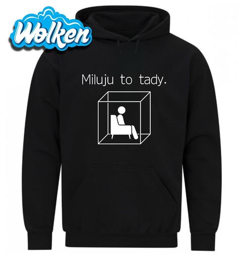 Obrázek produktu Pánská mikina Miluju to tady