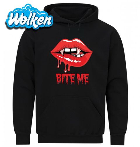 Obrázek produktu Pánská mikina Upíří Polibek BITE ME