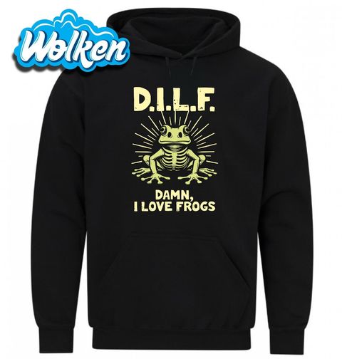 Obrázek produktu Pánská mikina D.I.L.F. Damn, I Love Frogs
