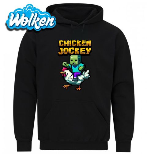 Obrázek produktu Pánská mikina Kuřecí jezdec z Minecraftu Chicken Jockey