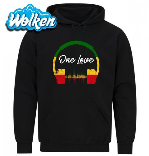 Obrázek produktu Pánská mikina Sluchátka Míru One Love
