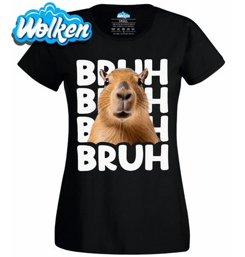 Obrázek produktu Dámské tričko Kapybara BRUH