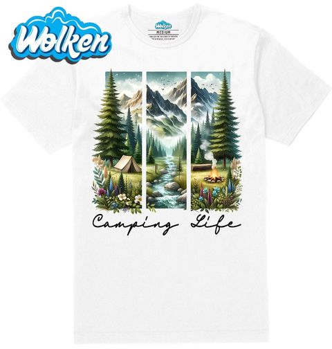 Obrázek produktu Pánské tričko Život v Horách Camping Life