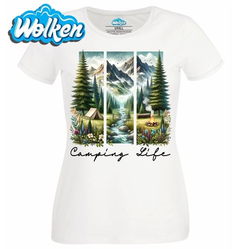 Obrázek produktu Dámské tričko Život v Horách Camping Life
