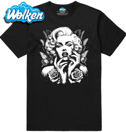 Obrázek produktu Pánské tričko Motýlí polibek Marilyn Monroe