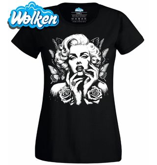 Dámské tričko Motýlí polibek Marilyn Monroe.jpg