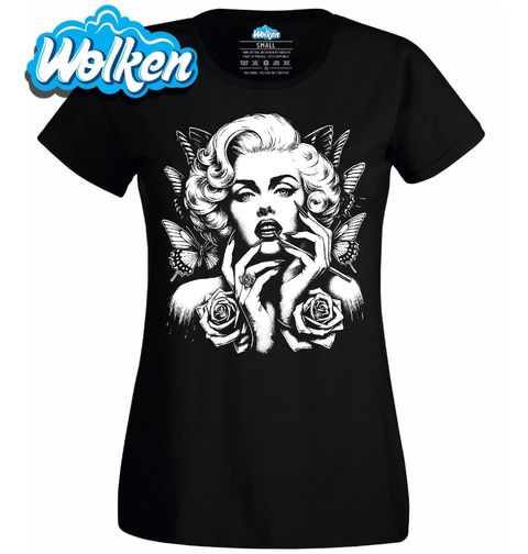 Obrázek produktu Dámské tričko Motýlí polibek Marilyn Monroe