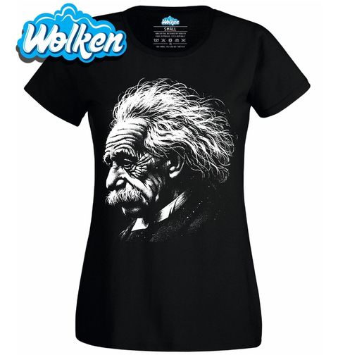 Obrázek produktu Dámské tričko Zamyšlený Albert Einstein