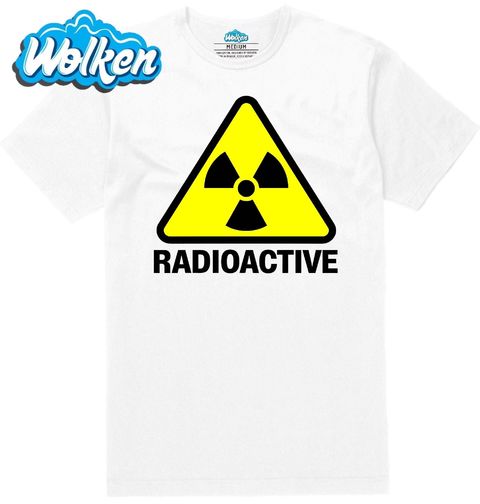 Obrázek produktu Pánské tričko Pozor: Radioaktivita
