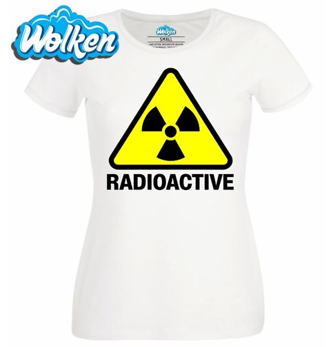 Obrázek produktu Dámské tričko Pozor: Radioaktivita