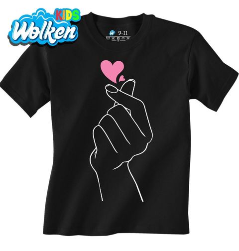 Obrázek produktu Dětské tričko K-pop Finger heart