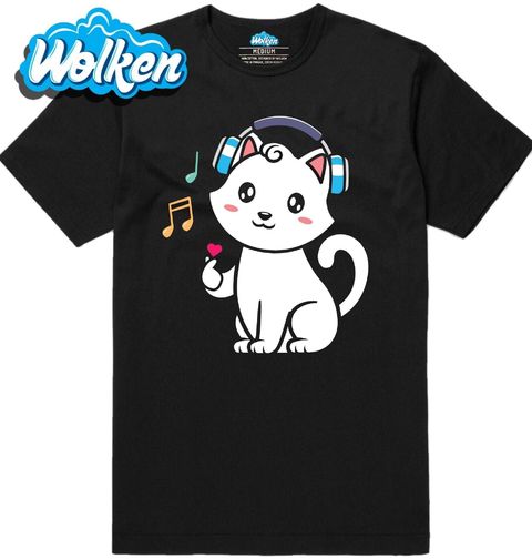 Obrázek produktu Pánské tričko Kočičí K-pop fanoušek