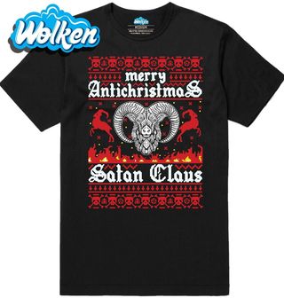 Pánské tričko Šťastné Antivánoce Satan Claus.jpg