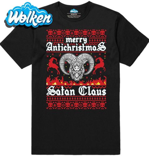 Obrázek produktu Pánské tričko Šťastné Antivánoce Satan Claus