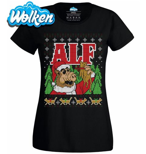 Obrázek produktu Dámské tričko Vánoční ALF