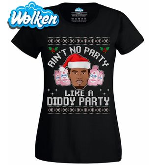 Dámské tričko Vánoční Diddyho Párty.jpg