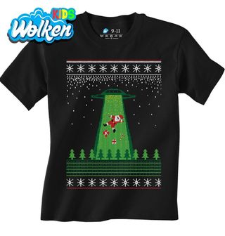 Dětské tričko Únos Santy Clause UFO Ugly Sweater.jpg