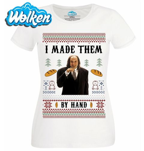 Obrázek produktu Dámské tričko Butlerův Recept I made them by hand
