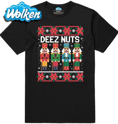 Obrázek produktu Pánské tričko Vánoční Louskáčci Deez Nuts