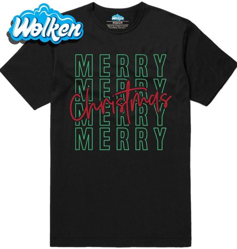 Obrázek produktu Pánské tričko Veselé Vánoce Merry Christmas