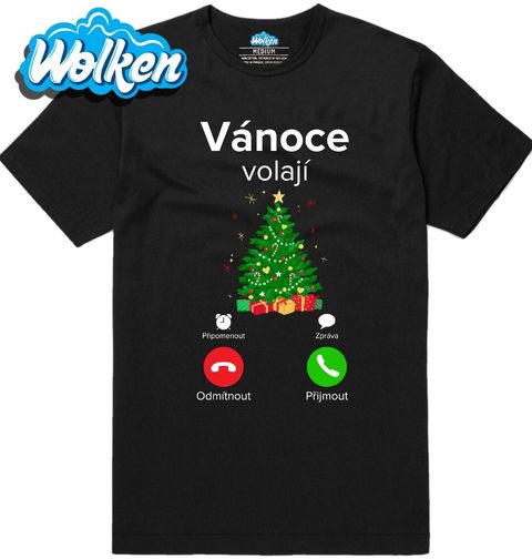 Obrázek produktu Pánské tričko Vánoce volají Phone Call