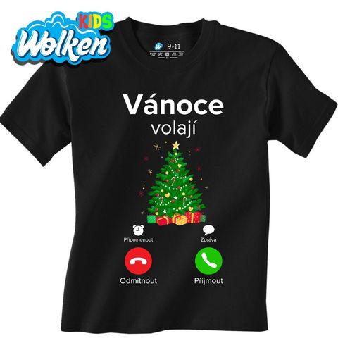 Obrázek produktu Dětské tričko Vánoce volají Phone Call