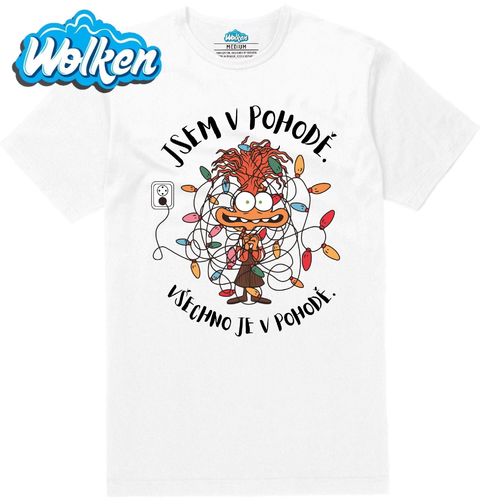 Obrázek produktu Pánské tričko Vánoce pod Napětím
