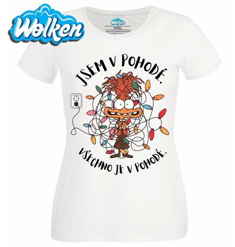 Obrázek produktu Dámské tričko Vánoce pod Napětím