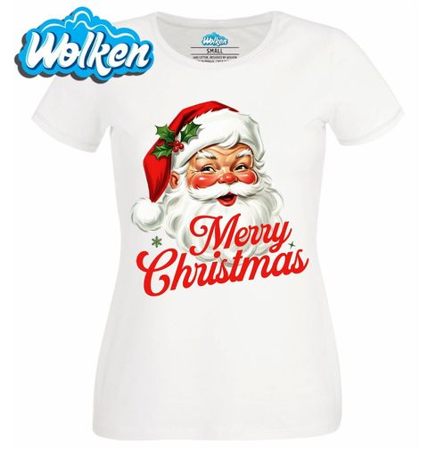 Obrázek produktu Dámské tričko Veselý Santa