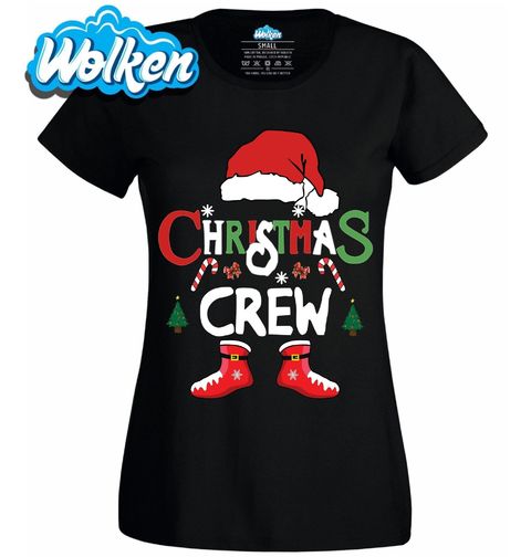 Obrázek produktu Dámské tričko Vánoční Elfí Parta Christmas Crew