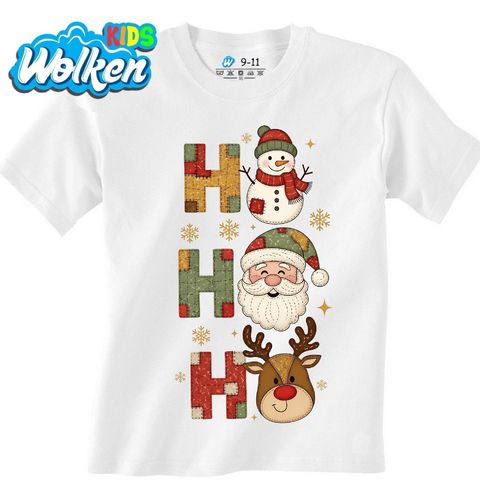 Obrázek produktu Dětské tričko Vánoce se Záplatou Ho Ho Ho