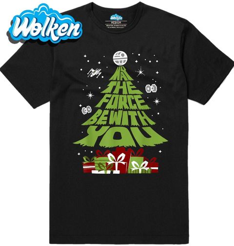 Obrázek produktu Pánské tričko Síla Vánoc ať je s tebou Star Wars