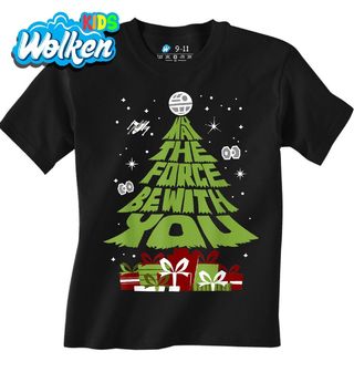 Dětské tričko Síla Vánoc ať je s tebou Star Wars.jpg