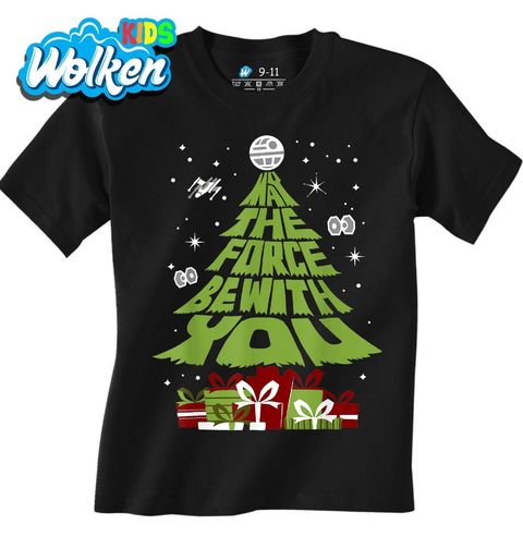 Obrázek produktu Dětské tričko Síla Vánoc ať je s tebou Star Wars