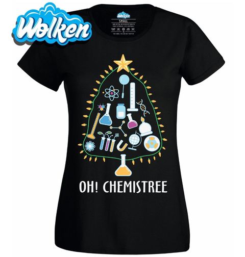 Obrázek produktu Dámské tričko Stromeček v laboratoři Oh! Chemistree