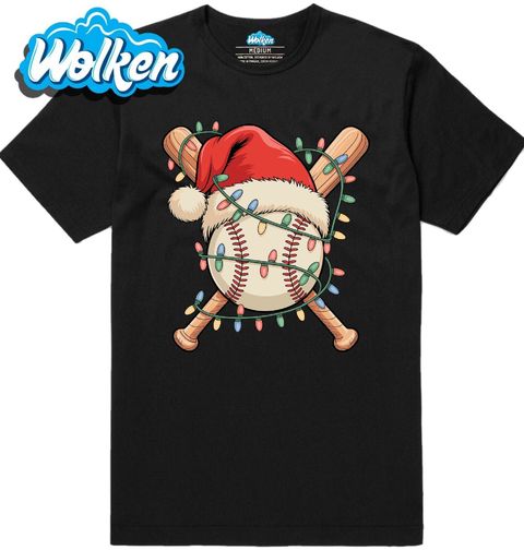 Obrázek produktu Pánské tričko Vánoční Baseballový Míček
